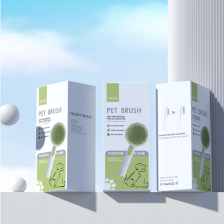 VIOJOJO Gift Package Design for Pet Brush  with copyright